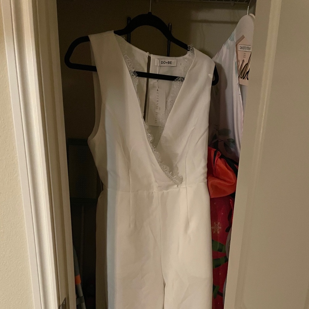 Eternal Ivory - White bridal jumpsuit